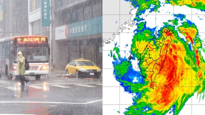 11/1再放颱風假?康芮肆虐「這些地方」宣布明停班停課,週末天氣曝