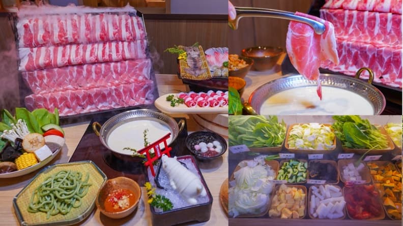 帶雨傘免費送「巨無霸肉山」! 308元起火鍋吃到飽,50款自助吧、松露野菇飯任吃