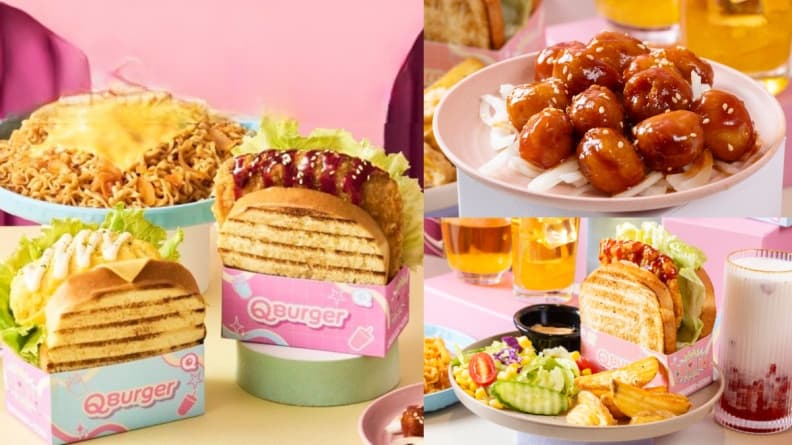 連6天「買一送一」快衝!Q Burger全新韓式6款,爆汁洋釀炸雞只要29元