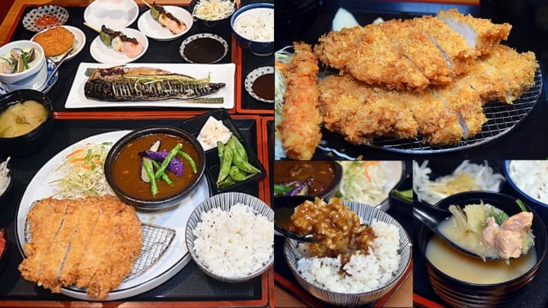 最低279元起!高CP值「平價日料」無限續飯、味噌湯、甜點,爽嗑超浮誇厚切豬排