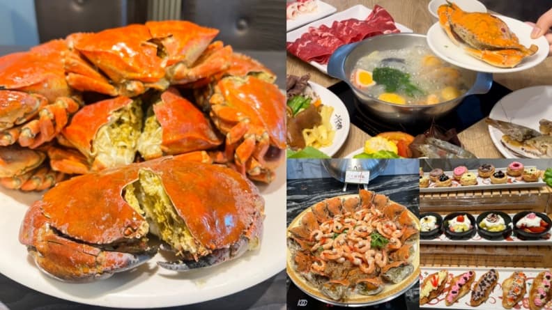 免費升級「螃蟹吃到飽」!529元起爽嗑百款肉品+海鮮,加碼爆漿可頌、泡芙暢吃