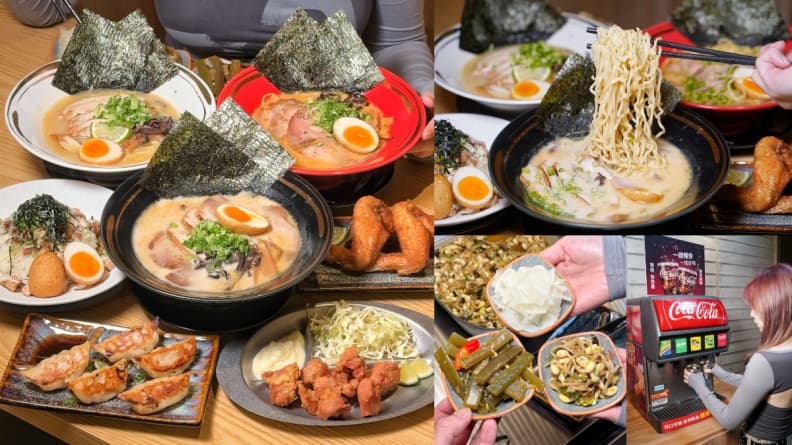 小菜、飲品無限續到飽!超狂「平價日式拉麵」最低170元,必嗑豚骨叉燒、唐揚雞
