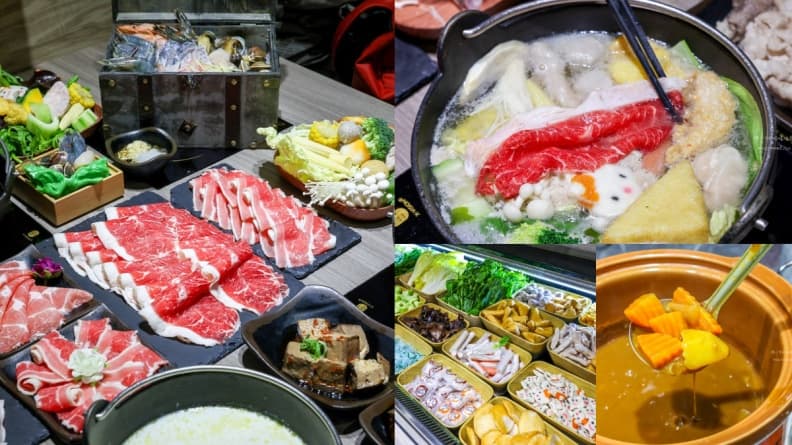 299元起暢吃!超狂「石頭火鍋吃到飽」爽嗑30款鍋料、咖哩飯,必點泡澡牛奶熊