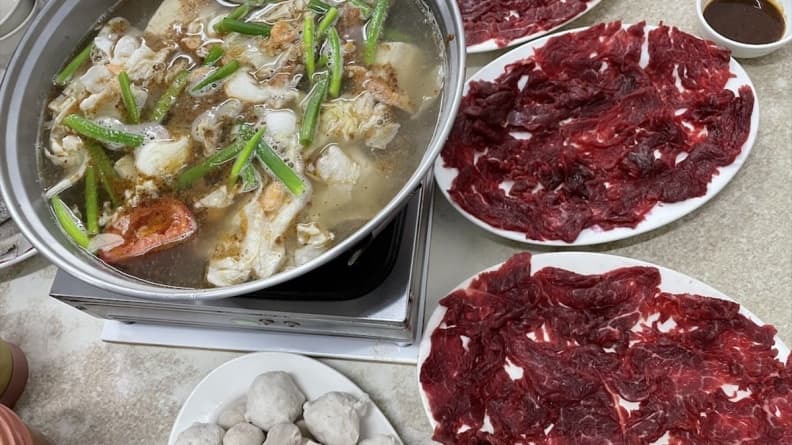 廣東汕頭沙茶牛肉爐