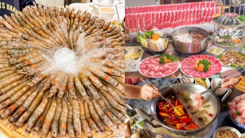 「這2碼」免費吃100隻蝦!3大鍋物超狂優惠,爽嗑肉山瀑布、135元吃到飽