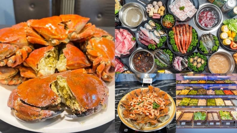 559元起螃蟹吃到飽!全台4間「千葉火鍋」快閃優惠,200款肉品海鮮、甜品暢吃