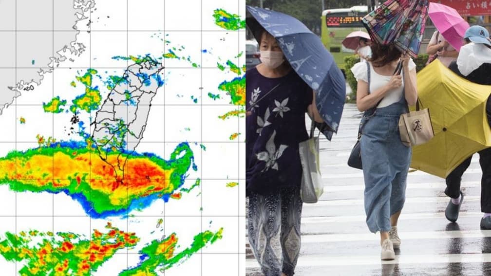 7/29全台停班停課一覽!20縣市豪、大雨特報,雨下到「這天」才回暖