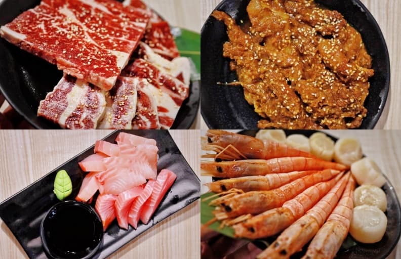 桃園燒肉推薦|中壢、桃園必吃8間燒肉店,吃到飽、和牛、火烤兩吃全攻略 羿燒肉餐點特色