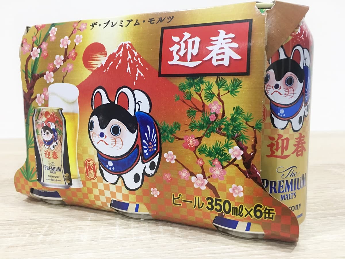 這不是招財貓!新年限量款「犬張子」啤酒賣萌 這不是招財貓!新年限量款「犬張子」啤酒賣萌