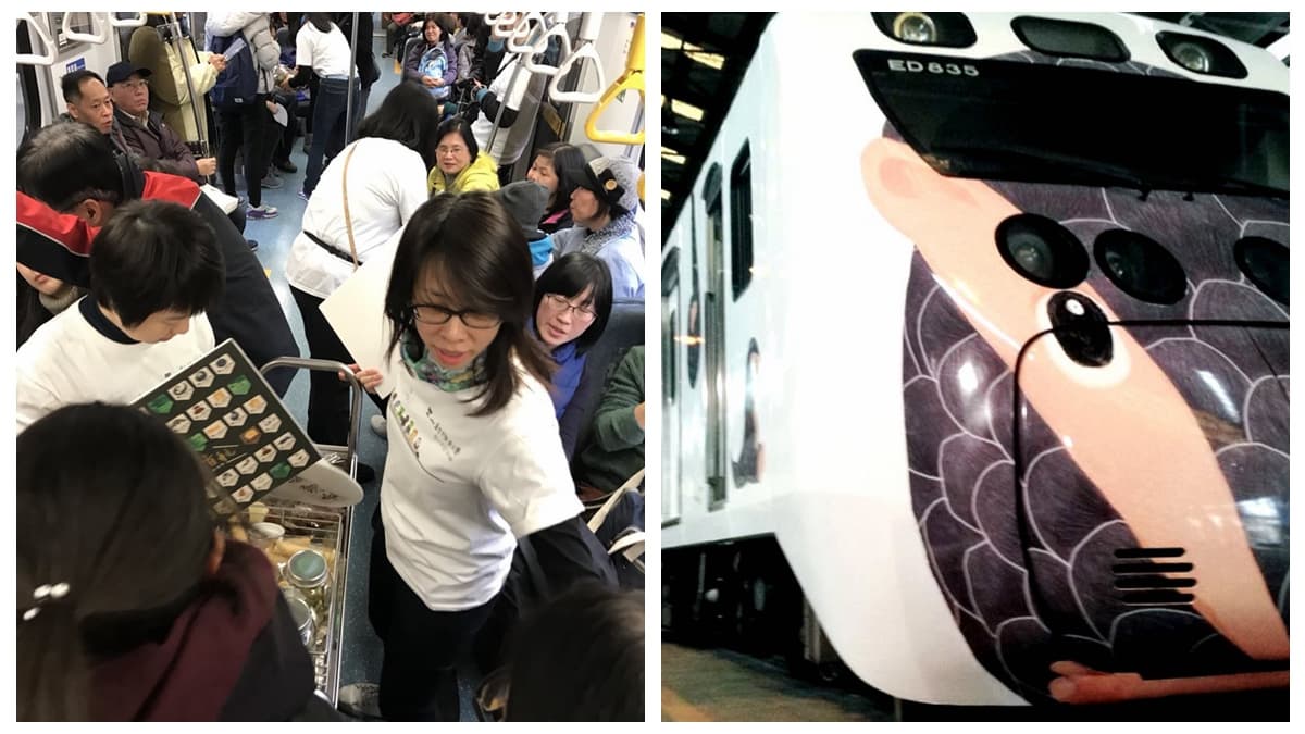 超萌生態列車 8大彩繪動物任你拍 超萌生態列車 8大彩繪動物任你拍