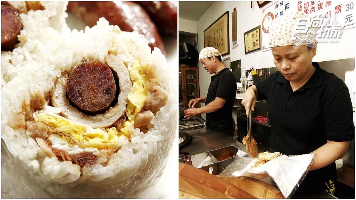 搶劫也要吃?台中人從小吃到大「海盜飯糰」,內行必點辣腸飯糰+麥角神組合