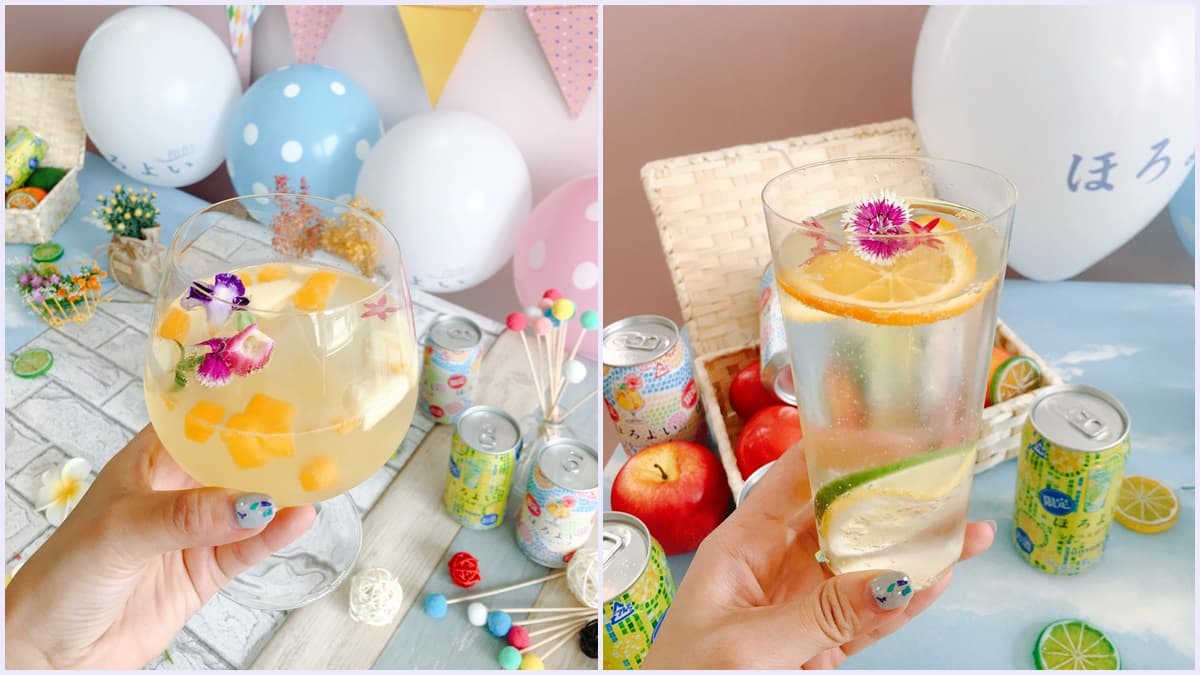 女孩系微醺飲品+1!超萌瓶身狂洗IG版面,加上新鮮水果超欠喝!