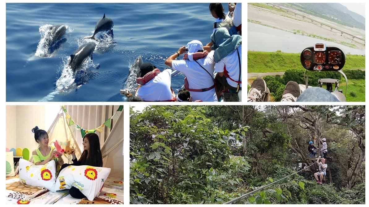 「陸海空」三棲玩法正夯!花蓮要這樣玩才囂張 「陸海空」三棲玩法正夯!花蓮要這樣玩才囂張