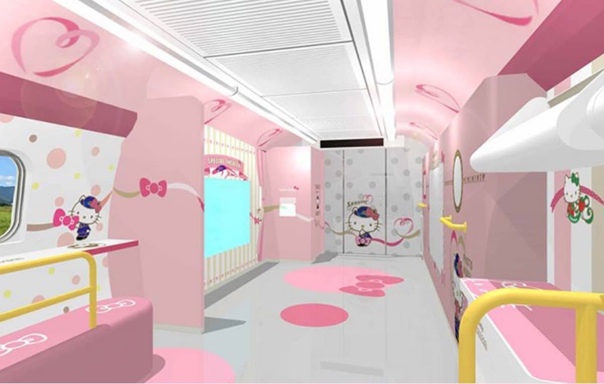 1日2班!Hello Kitty列車6月30日行駛 夢幻粉紅車廂超吸睛 1日2班!Hello Kitty列車6月30日行駛 夢幻粉紅車廂超吸睛