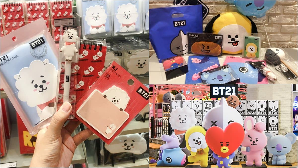 「宇宙明星BT21」全糸列128種商品開賣!讓人選擇困難症發作