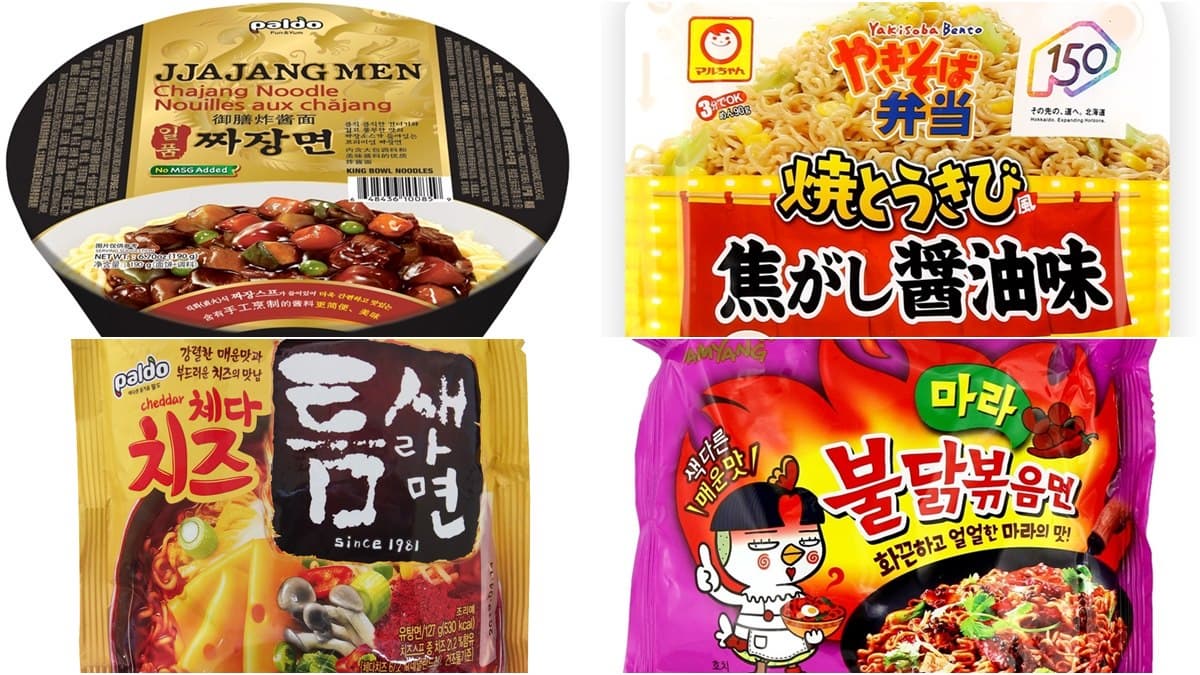 颱風天先囤貨!4大超商推「日韓15款新泡麵」芥末美乃滋炒麵、麻辣起司拉麵 搶先吃