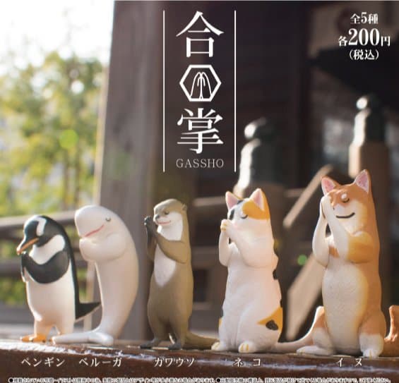 戳到萌點!由柴柴聯合主演合掌祈禱超可愛,動物們化身「佛系扭蛋」! 戳到萌點!由柴柴聯合主演合掌祈禱超可愛,動物們化身「佛系扭蛋」!