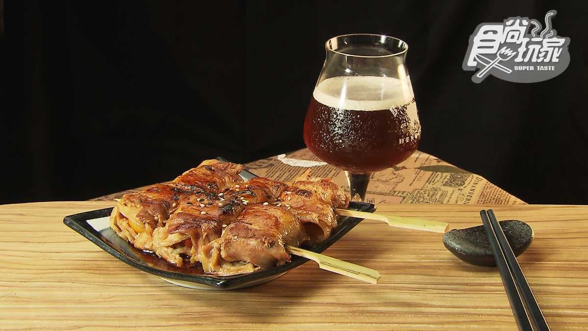 用鐵板「煎」的串燒新奇又好吃 還有整面啤酒牆任你挑! 用鐵板「煎」的串燒新奇又好吃 還有整面啤酒牆任你挑!