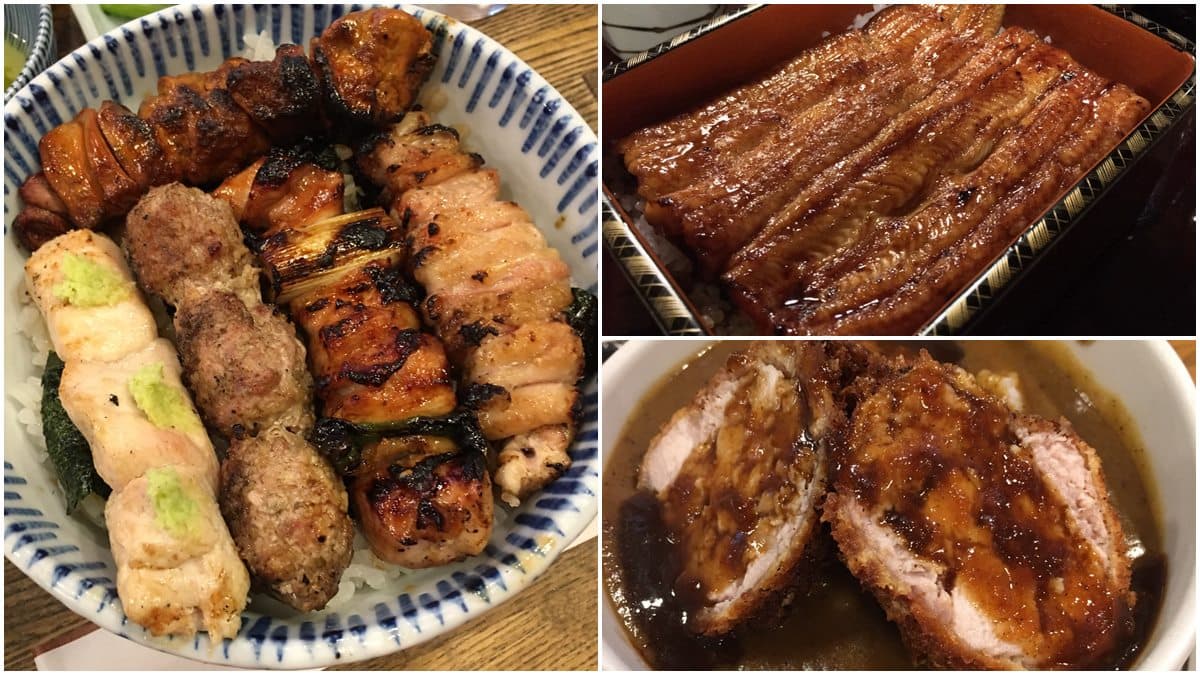 資深美食家大推!高CP值午間限定丼飯這3家:雞肉串燒、香烤鰻魚、炸彈豬排