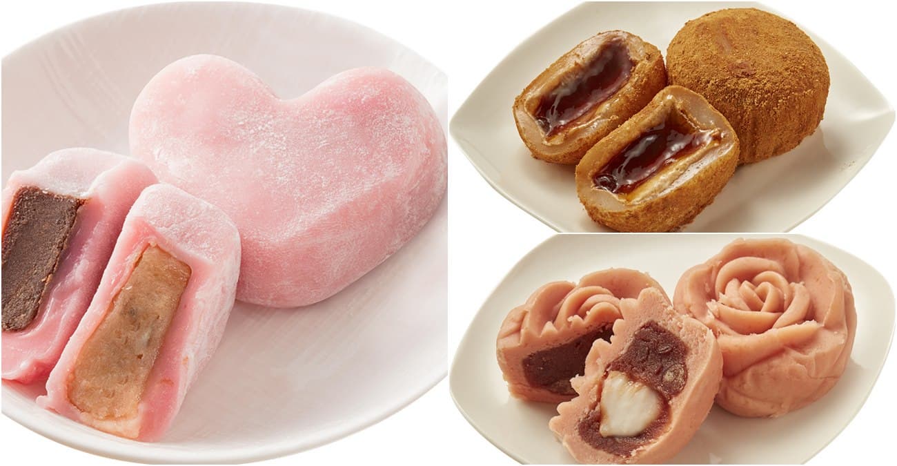 全聯「七夕限定」甜點,推出7款高cp值麻糬:抹茶紅豆糰子、玫瑰綠豆糕、爆漿夾心麻糬