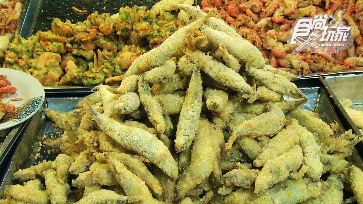 漁港香噴噴現炸海鮮 100元炸烏魚子不吃對不起自己