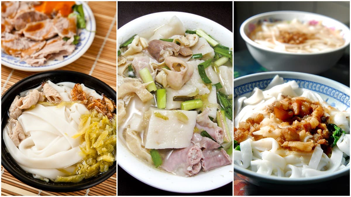 3家人氣粿條老店這樣吃才內行:湯粿配吉古拉、乾粿搭滷蛋湯、菜頭粿湯+糯米大腸