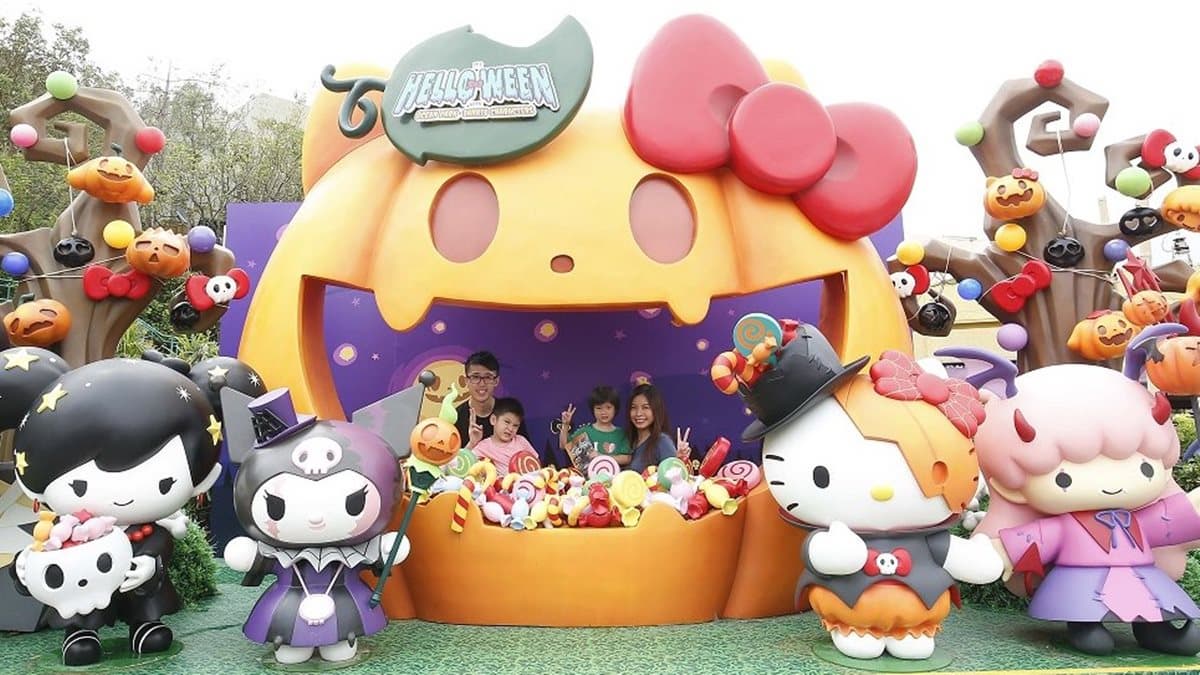 這隻「Kitty」不一樣!蛋黃哥、布丁狗也在這家樂園裡,加碼獨家周邊商品買不停