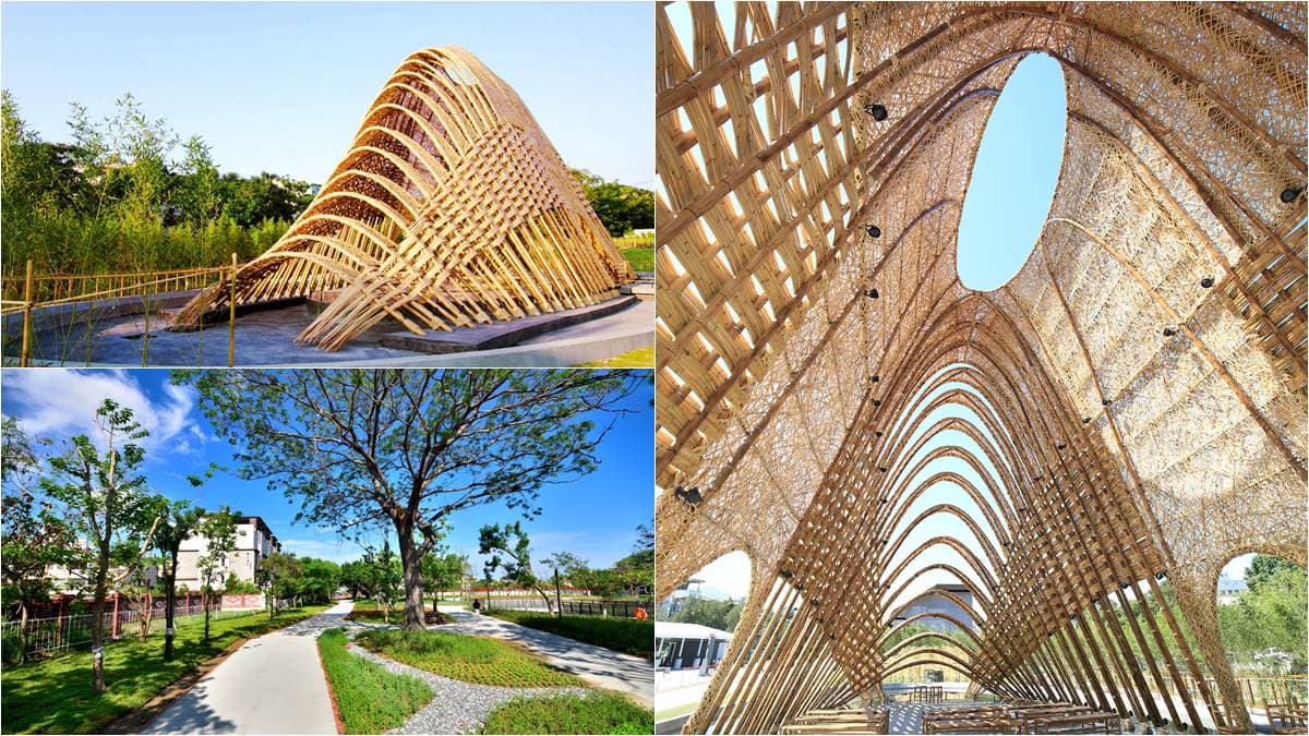 【台中看花博】「豐原葫蘆墩」免費入園!「竹跡館」最大 213公尺「花廊道」任意遊