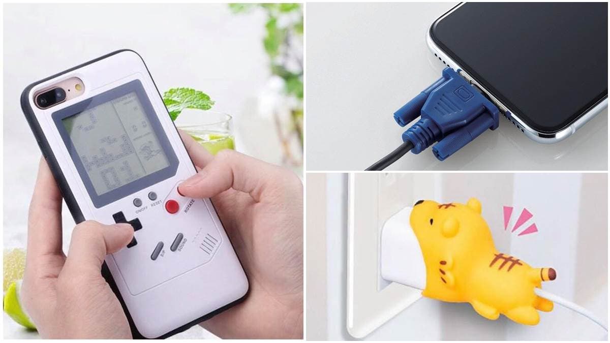 到底是手機還是「Game Boy」?手機配件好療癒 用「熊大」裝你的Airpods