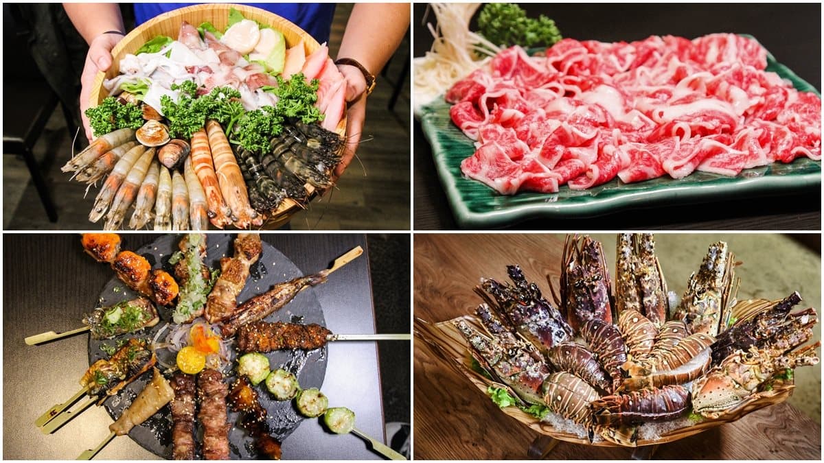 新北耶誕城「最強4家消夜」:燒肉居酒屋、金門牛肉鍋、和牛吃到飽、七龍蝦鍋
