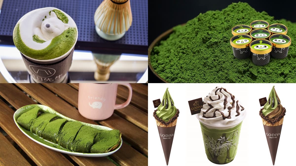 「抹茶控」尖叫聲!盤點年度10大「抹茶」甜點、飲料 一個都不能漏勾