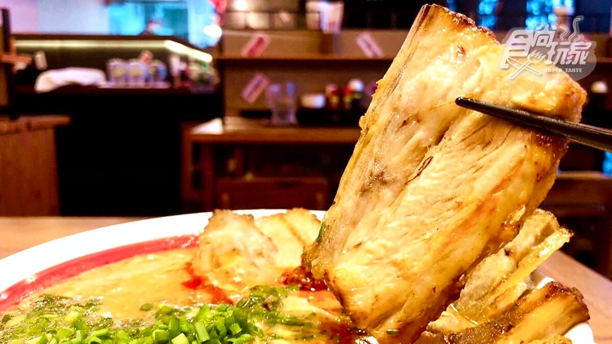 【新開店】廣島最強「特濃拉麵」登台!「超厚炙燒豚肉」讓你吃到尖叫