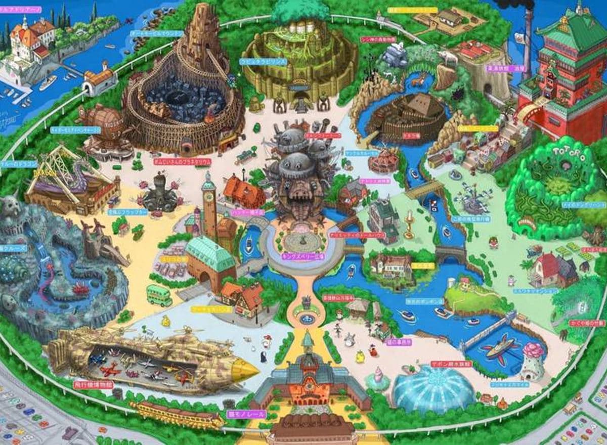 「吉卜力樂園」2022年開幕!《龍貓》《霍爾的移動城堡》場景曝光 「吉卜力樂園」2022年開幕!《龍貓》《霍爾的移動城堡》場景曝光