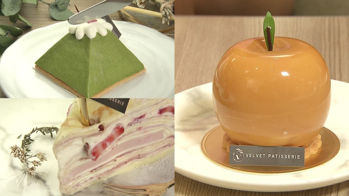 開工療癒系下午茶!每道甜點都像藝術品,必點限量草莓千層、焦糖青蘋