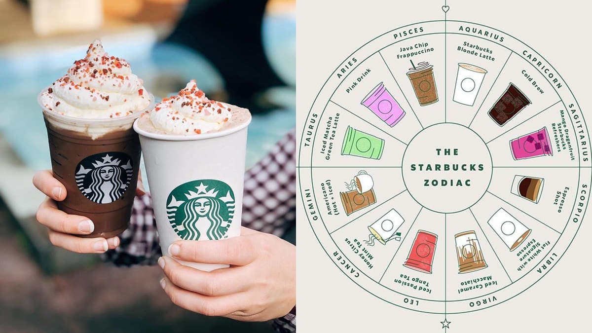 星巴克推「星座」專屬飲品!冰抹茶拿鐵、星冰樂,你是哪一款?!