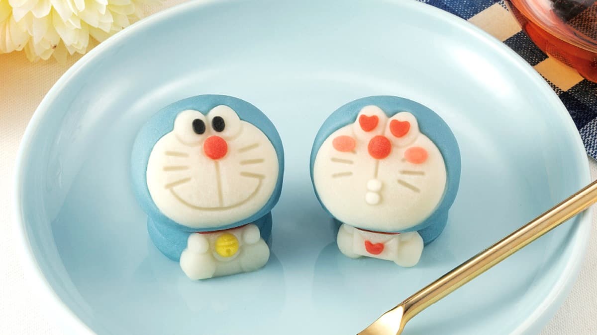 「哆啦A夢」進駐這間超商!和菓子造型萌翻天,誰捨得吃啦~