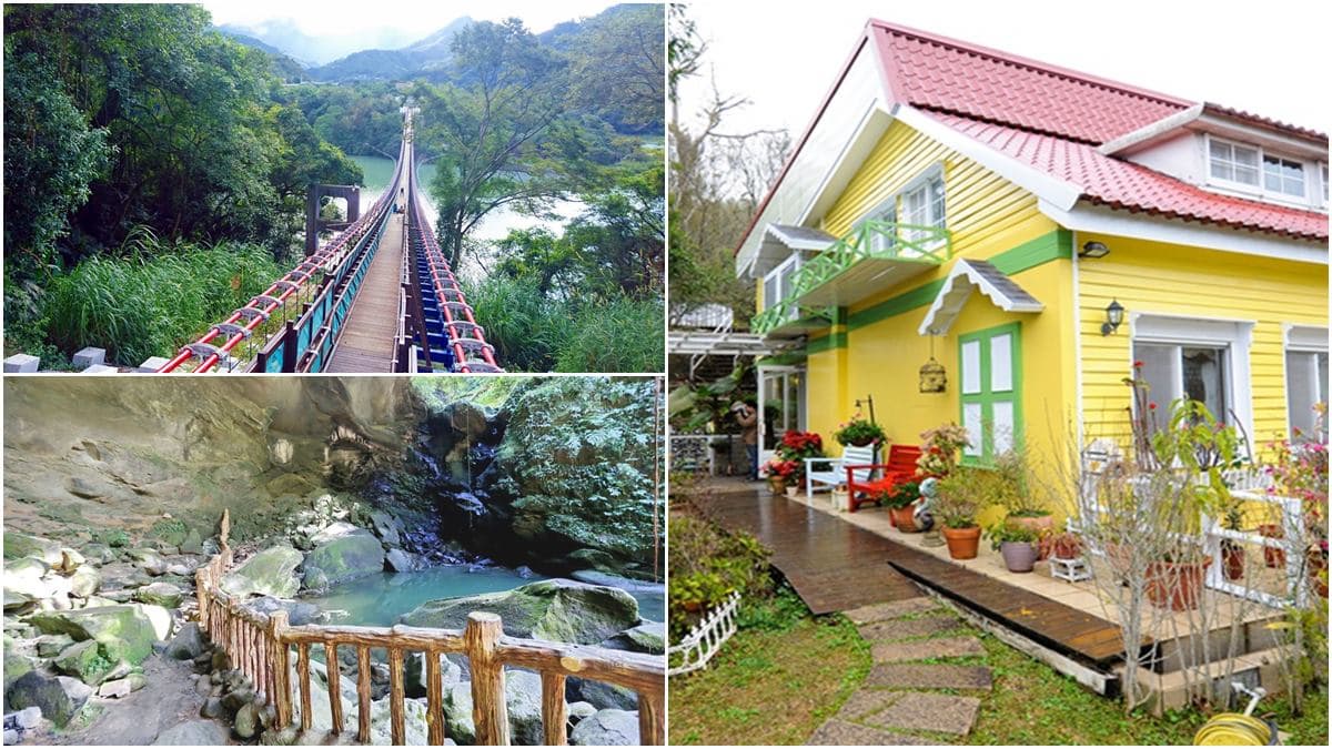 春遊好去處!桃園復興打卡6亮點:蝙蝠洞祕境、最長吊床式吊橋、美拍民宿