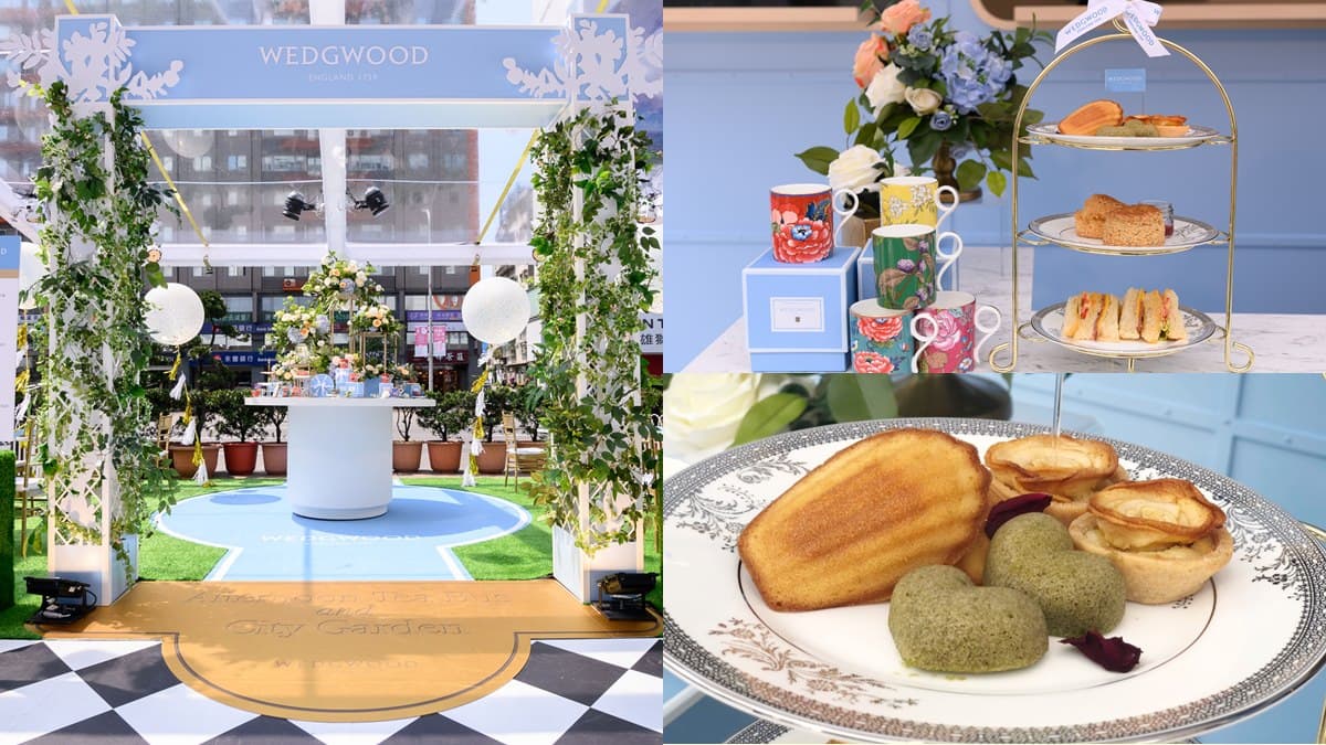 當一日「英國皇室」!限量「花園下午茶」,快閃這間百貨