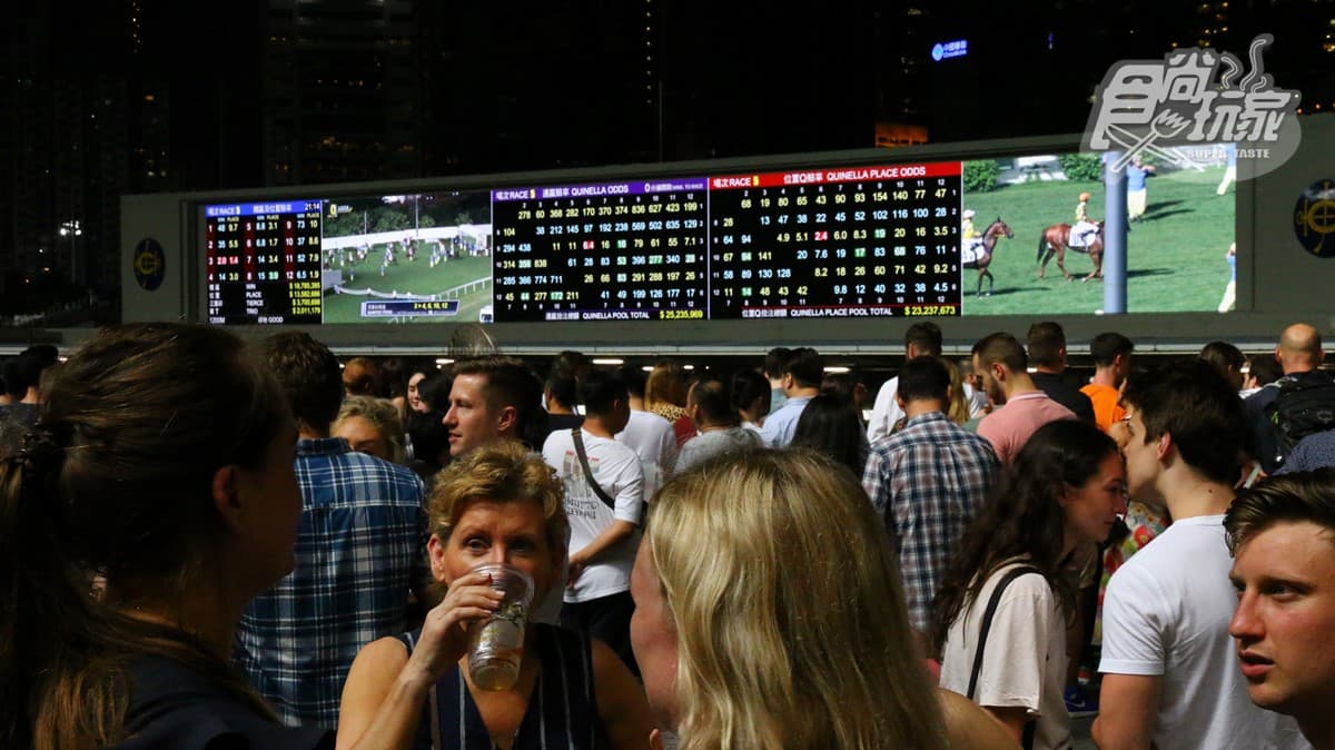 香港賭馬初體驗!港幣10元換一個發財夢,每週三啤酒派對超嗨