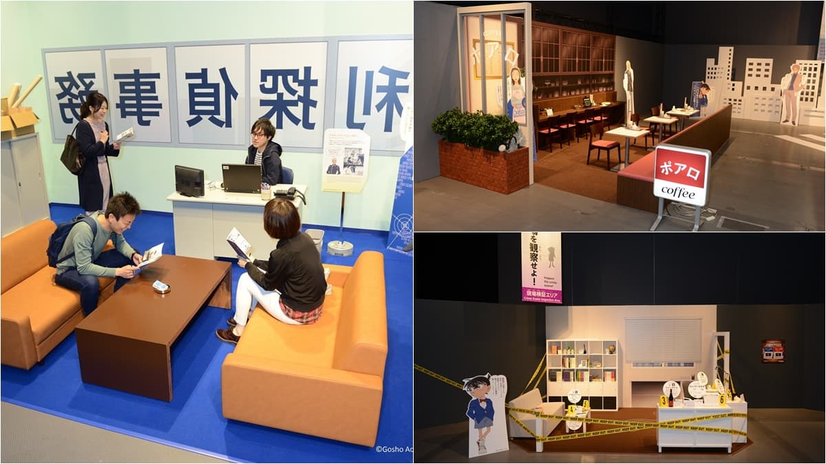 海外首站「名偵探柯南搜查展」在這,拍毛利偵探事務所、玩推理遊戲