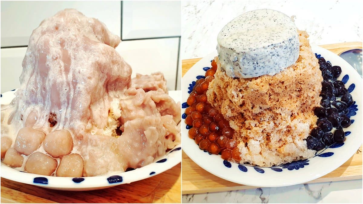 芋頭+芋圓雙拼,黑白珍珠配珍奶醬!「網美冰果室」浮誇又好吃