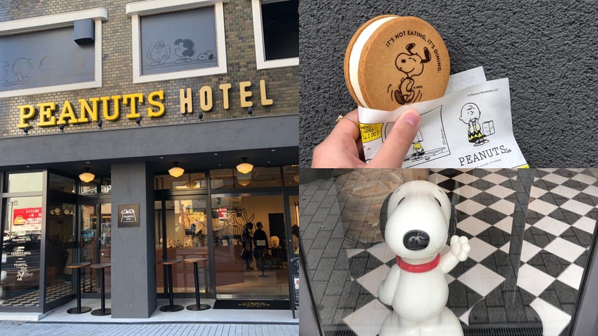 不用住就能逛!直擊史努比飯店「咖啡廳+周邊商品」,必買史努比帆布袋