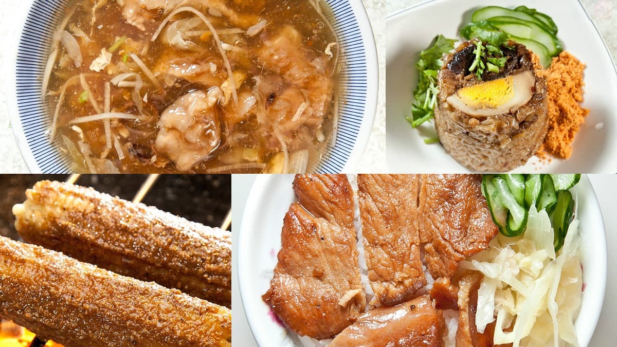 高雄在地人推這夜市,200公尺吃不完!黑豬燒肉飯、50年米糕、石燜烤玉米