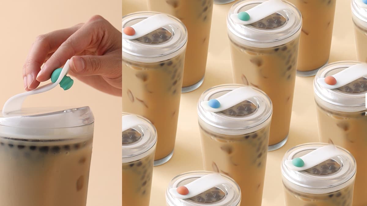 珍珠奶茶控救星!沒吸管也能吸「環保珍奶杯」這時買得到
