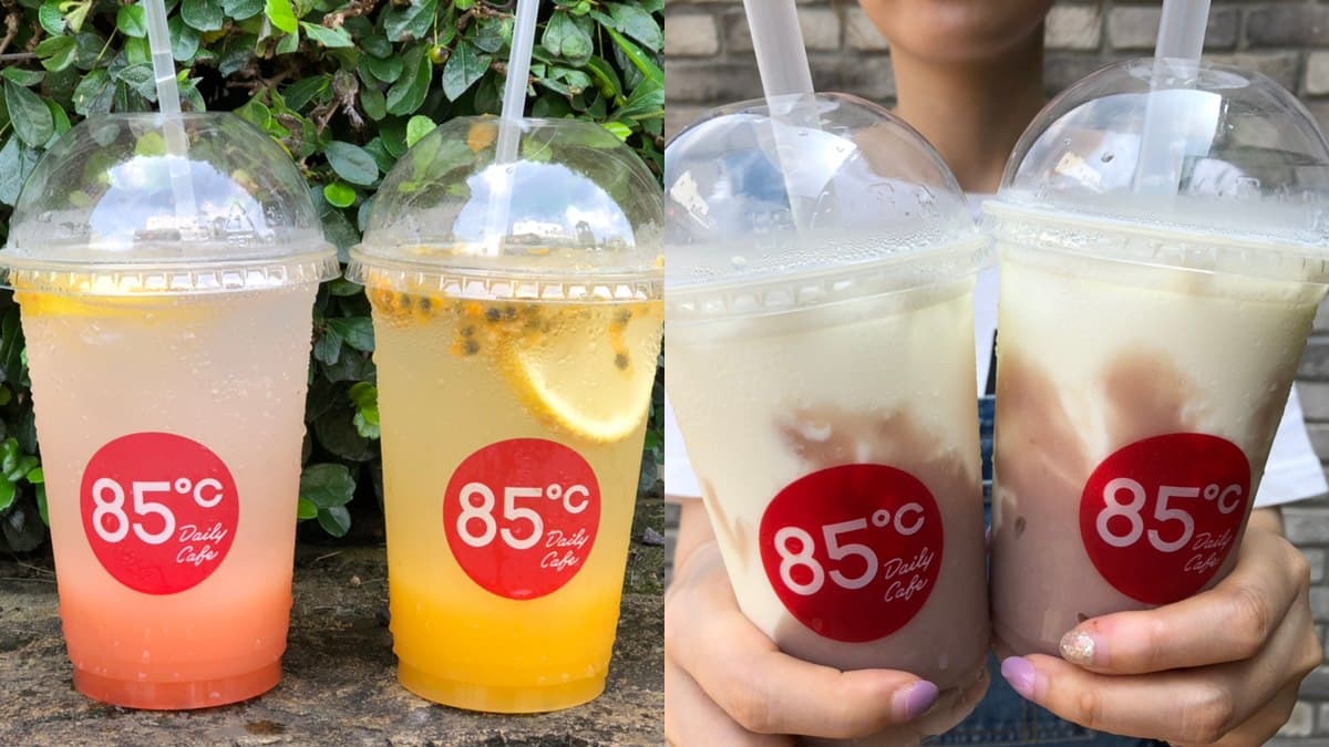 85度C「芋頭鮮奶」半價限8天!新品推「百香、葡萄柚」氣泡飲