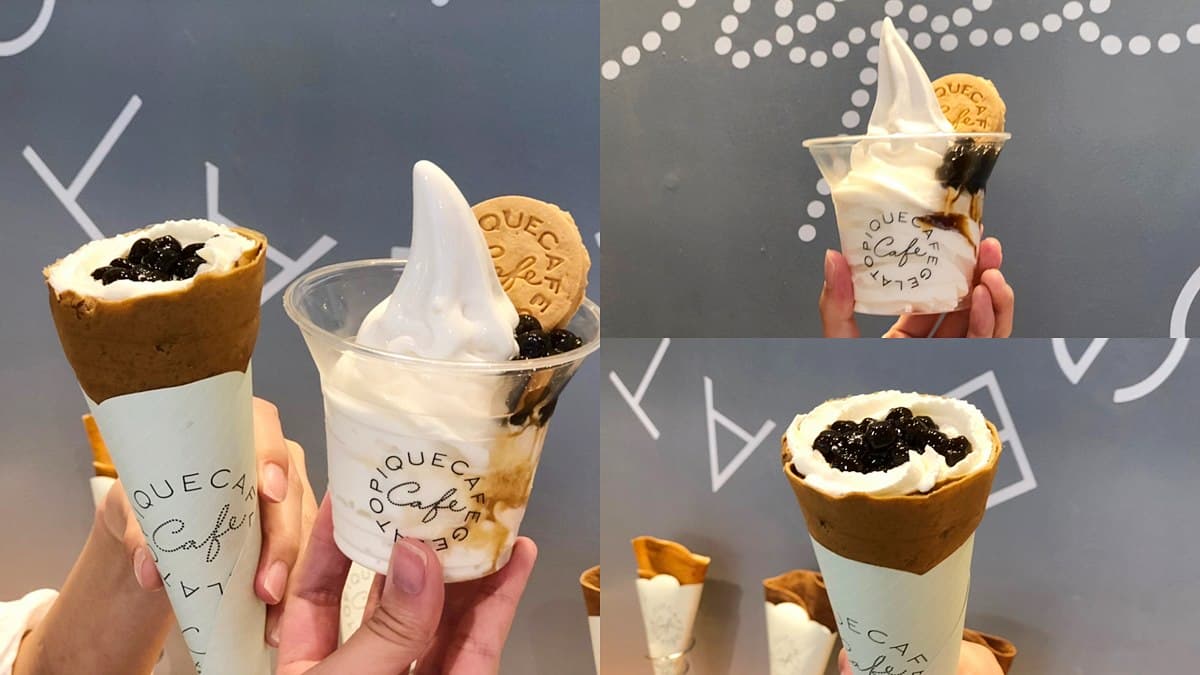 黑糖珍珠必吃!超夯可麗餅推「台灣珍奶口味」,加吃「珍珠海鹽冰」
