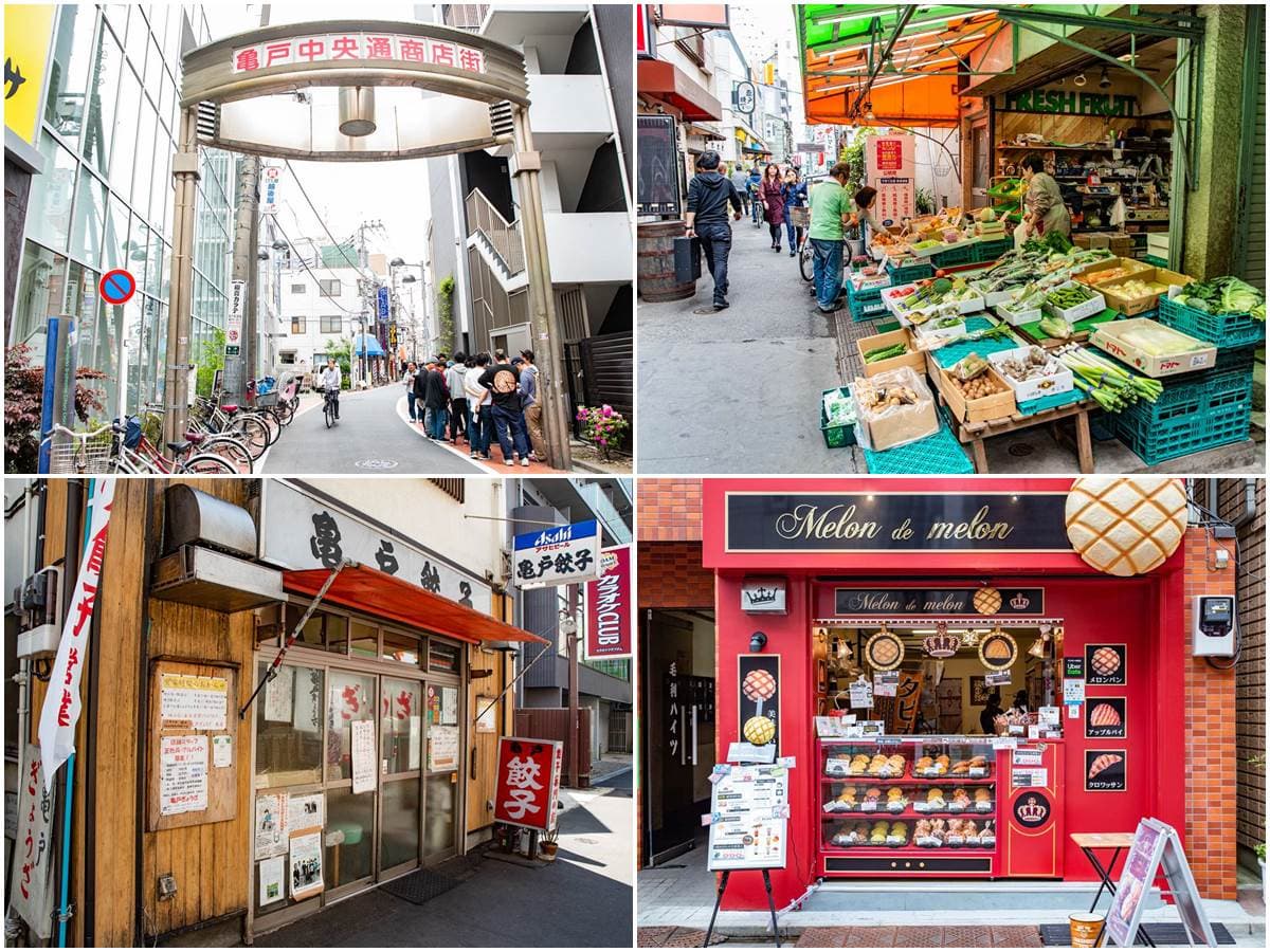 新宿玩膩了改去「龜戶」!東京拍晴空塔小祕境、吃高CP值迴轉壽司 日本東京旅遊美食龜戶中央通商店街