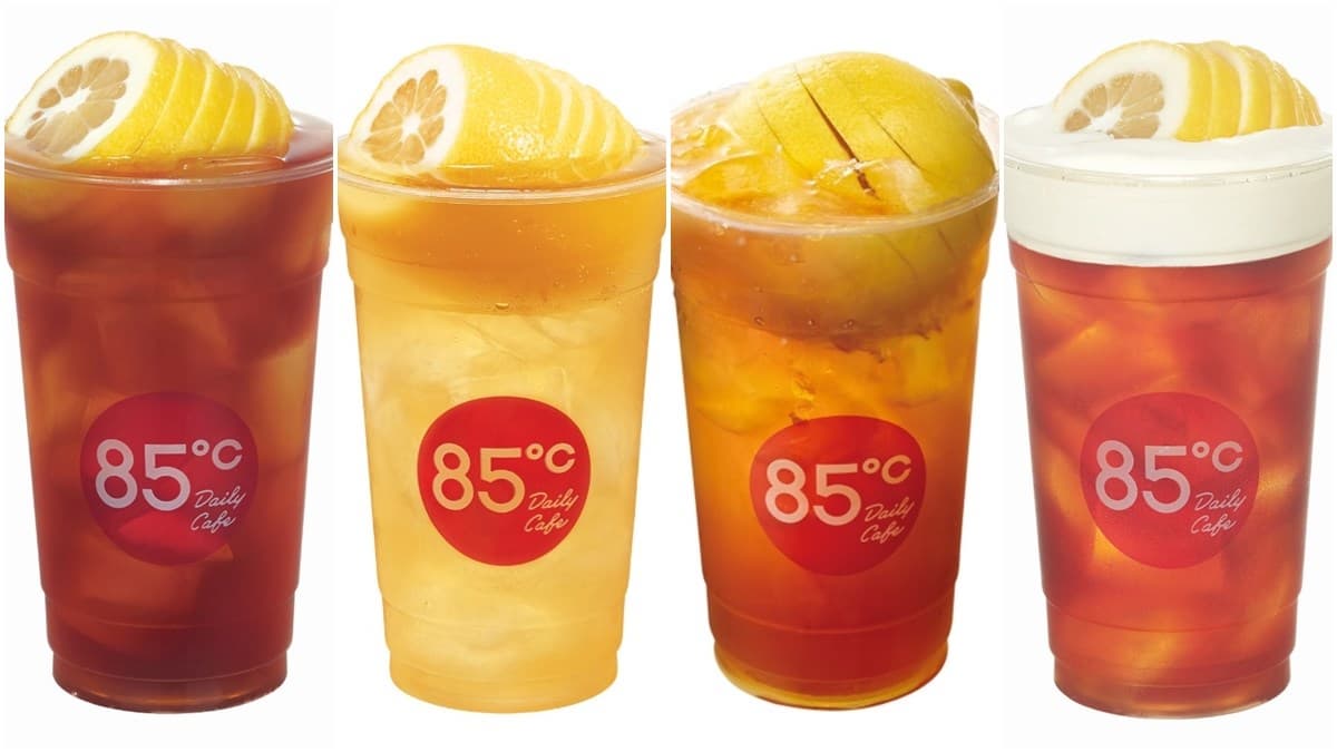好熱!這3天來85℃解渴,一顆檸檬系列第2杯只要10元