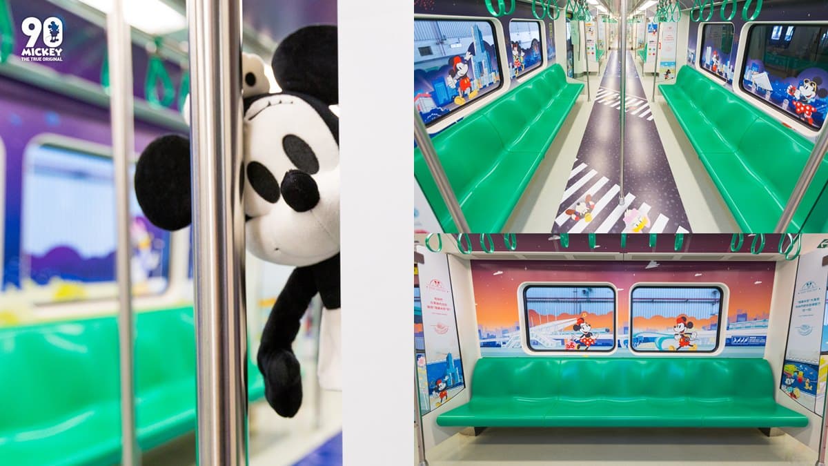迪士尼迷出發!遊高雄限定「米奇彩繪列車」在這,7大必拍主題背景
