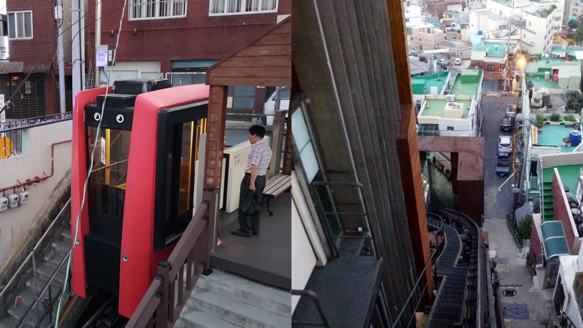 垂直「單軌纜車」好嗨!釜山168石階,私藏景點不漏勾